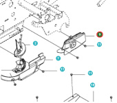 Copertura della cinghia Copertura della cinghia