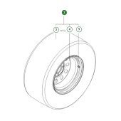 Ruota 5160229-01 Ruota 5160229-01