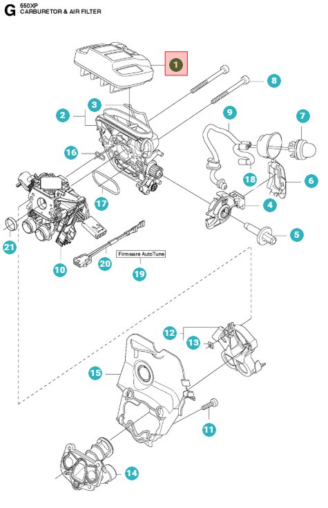 Filtro Aria 550XP/XPG/545