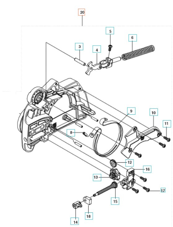 Freno Catena 5256114-01
