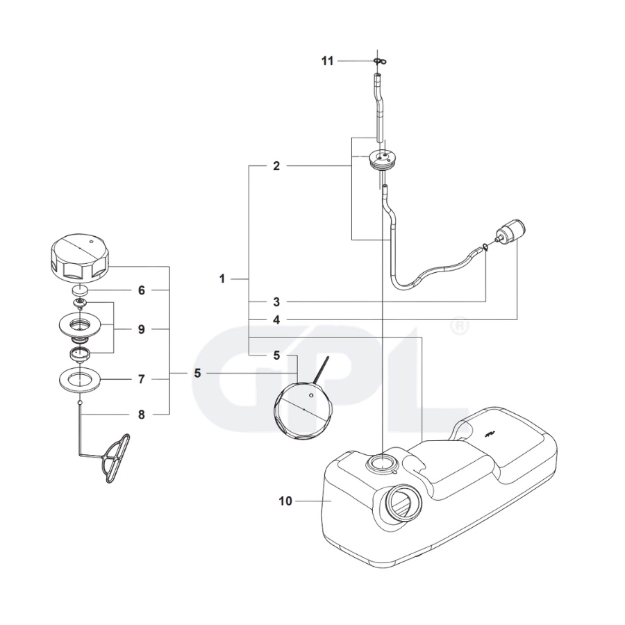 Serbatoio Kpl 5289131-01
