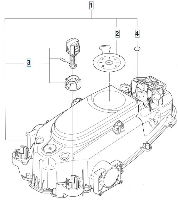 Gruppo telaio superiore