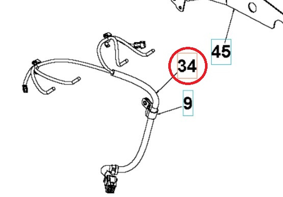 Cablaggio Superiore - Controlli Rato
