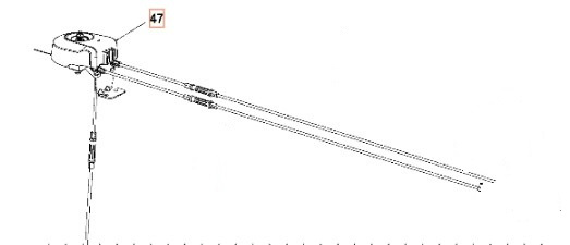 Blocco del rotore del condotto del cavo