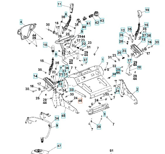 Deflettore di supporto Brace serie 400