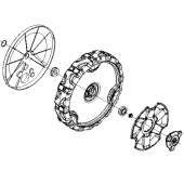 Ruota anteriore 5295956-01 Ruota anteriore 5295956-01