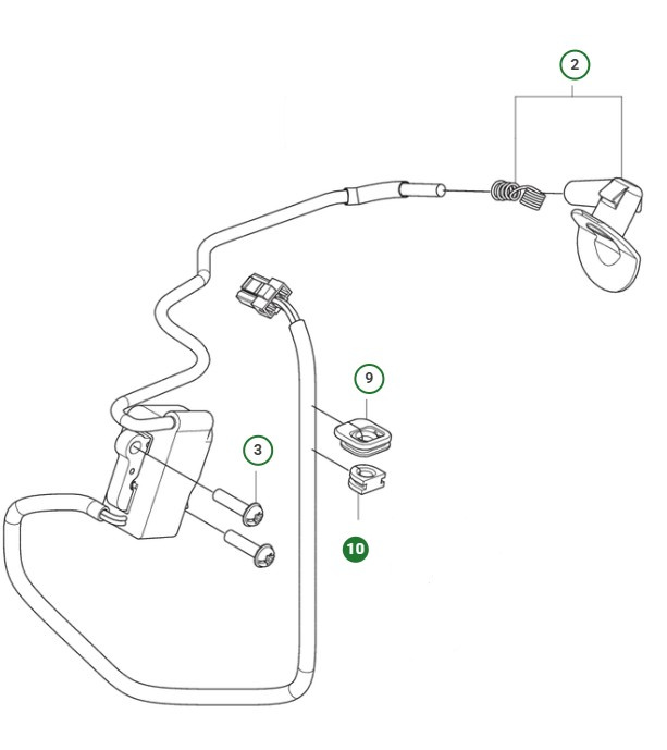 Cablaggio elettrico passacavo