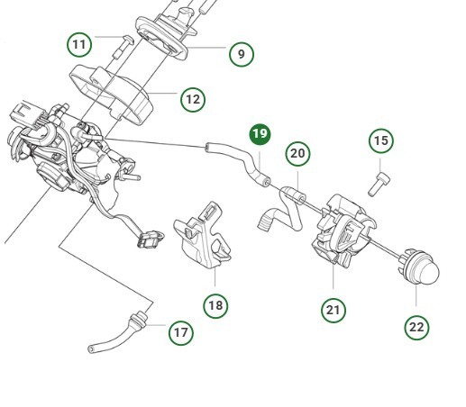 Tubo di aspirazione del carburante