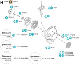 Avviatore Husqvarna 324RX, 524R, 524LK Avviatore Husqvarna 324RX, 524R, 524LK