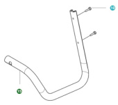 Telaio Assy paraurti sinistro Telaio Assy paraurti sinistro