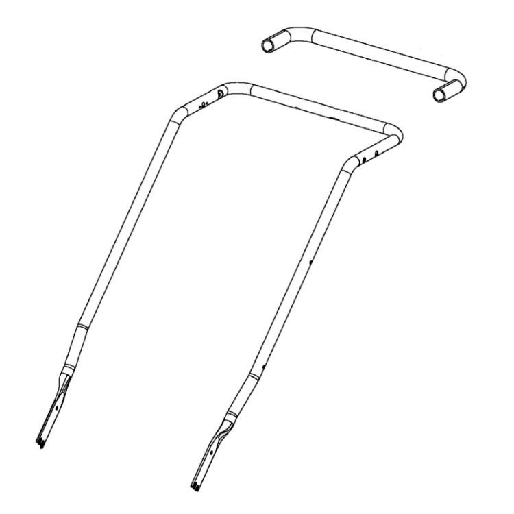 Tubo della maniglia 5311472-29