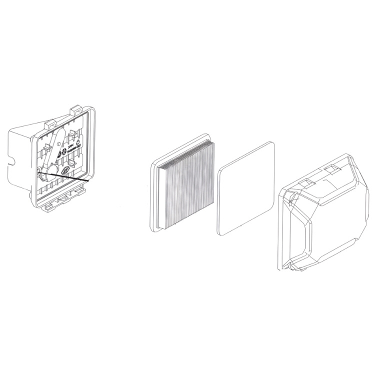 Complessivo filtro aria 5311477-06