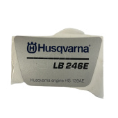 Adesivo Husqvarna LB246E Adesivo Husqvarna LB246E