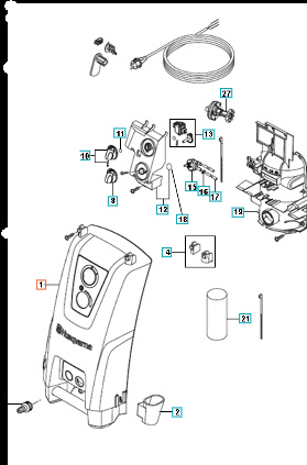 Porta lancia inferiore Porta lancia Dar 5312412-01