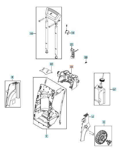 Portapistola Gun Grigio Scuro 5312420-01