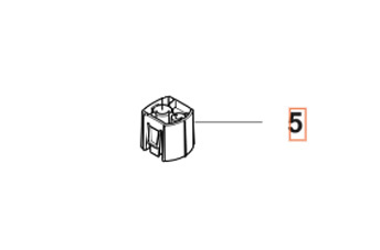Ruota Supporto Presa 8Mm