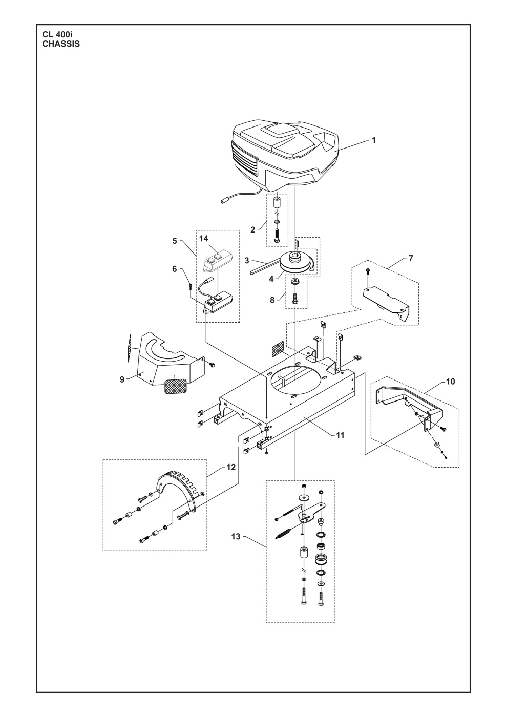 Scheda di controllo Cl400I 5314202-01