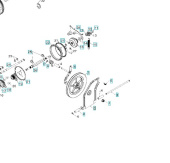 Puleggia di frizione della piastra di punta della piastra Puleggia di frizione della piastra di punta della piastra