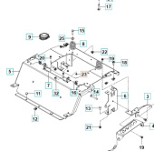 Dado 1/4-20 5320506-75 Dado 1/4-20 5320506-75
