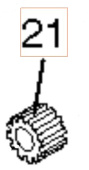 Ingranaggio 5321021-15 Ingranaggio 5321021-15