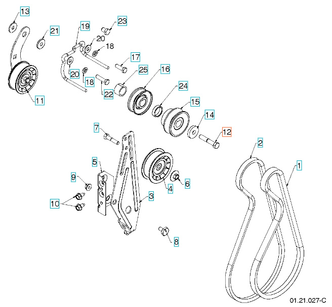 Coltello Vite 5321796-17
