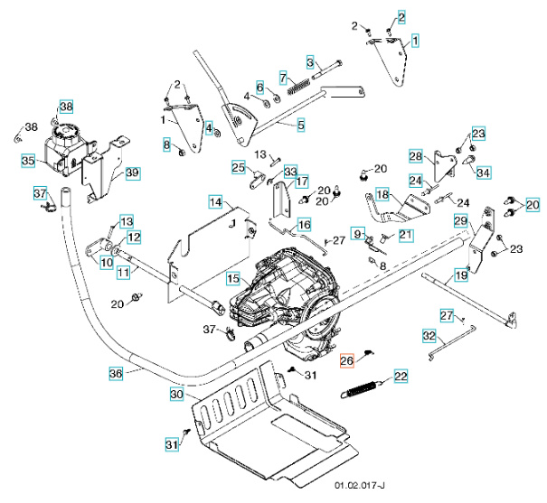 Corri, tenditore della trazione 5321928-73