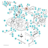 Cinghia LT126, LT151, LT154 LT1597 Cinghia LT126, LT151, LT154 LT1597