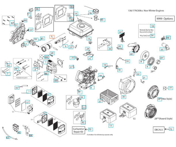 Pistone compl 5324205-82