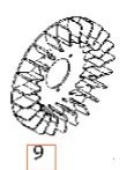 Ventola a volano 5324205-86 Ventola a volano 5324205-86