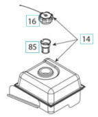 Serbatoio carburante Kpl 5324292-09 Serbatoio carburante Kpl 5324292-09