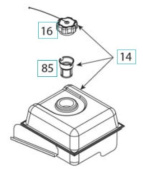 Serbatoio carburante Kpl 5324292-09 Serbatoio carburante Kpl 5324292-09