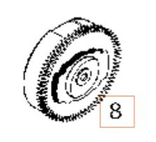 Insieme volano avviamento manuale 5324292-36