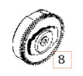 Insieme volano avviamento manuale 5324292-36 Insieme volano avviamento manuale 5324292-36