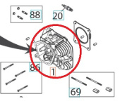 Tappo superiore 5324292-54 Tappo superiore 5324292-54