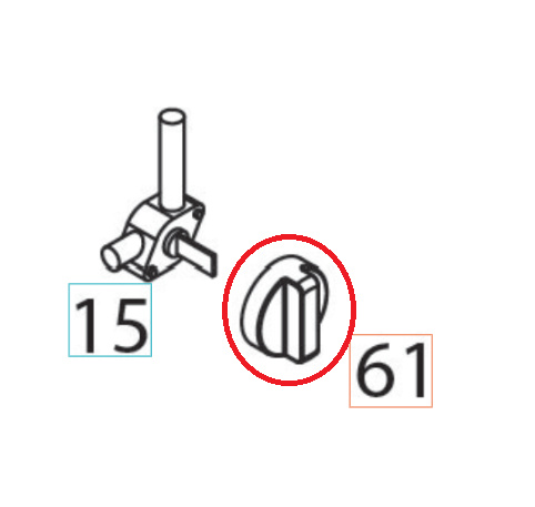 Manopola del carburante - Neve 5324327-52