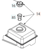 Serbatoio di carburante 5324348-89 Serbatoio di carburante 5324348-89