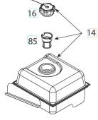Serbatoio di carburante 5324348-89 Serbatoio di carburante 5324348-89