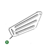 Schermo, Sinistra 5324404-52 Schermo, Sinistra 5324404-52