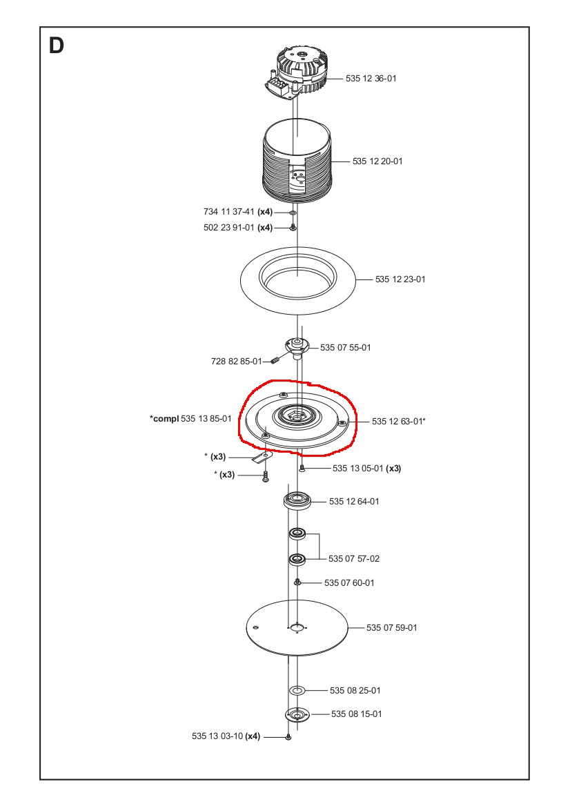 Disco Di Taglio 210C, 220AC, 230ACX, Solar, R160
