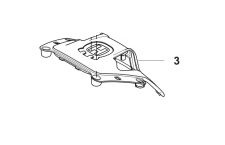Naso alloggiamento 320 Nera