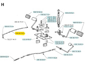 Cavo idrostatico Rider 13, 850HST, 970HST, ProFlex 18, 20, 1200 Cavo idrostatico Rider 13, 850HST, 970HST, ProFlex 18, 20, 1200