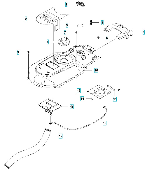 Circuito stampato Assy Packed Co 5360455-01