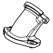 Gruppo tubo di aspirazione 39Cc Gruppo tubo di aspirazione 39Cc