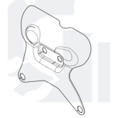 Staffa del silenziatore Staffa del silenziatore