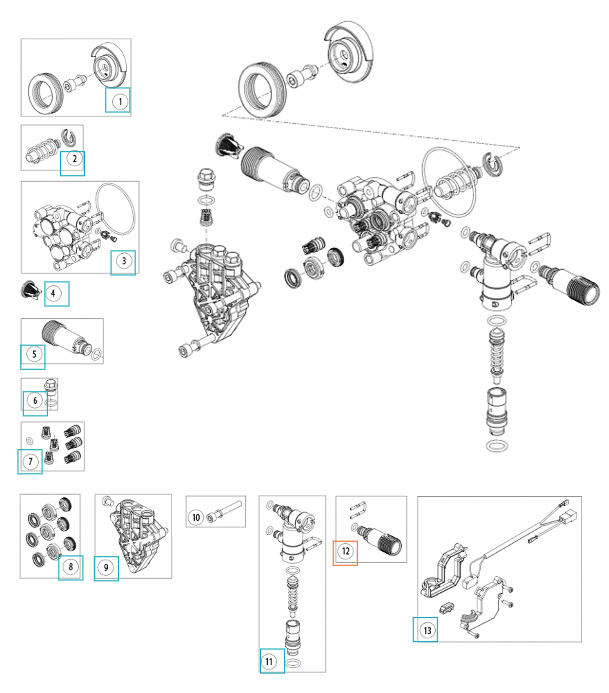 Blocco cilindri Pw235/ 5363463-01