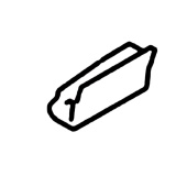 Tappo in gomma alloggiamento sinistro 5366293-01 Tappo in gomma alloggiamento sinistro 5366293-01