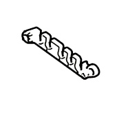 Protezione filo staffa 5366698-01 Protezione filo staffa 5366698-01