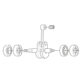 Albero motore Kpl Albero motore Kpl