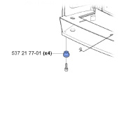 Poggiapiedi 5372177-01 Poggiapiedi 5372177-01