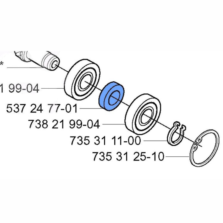 Manicotto Distanziatore 5372477-01